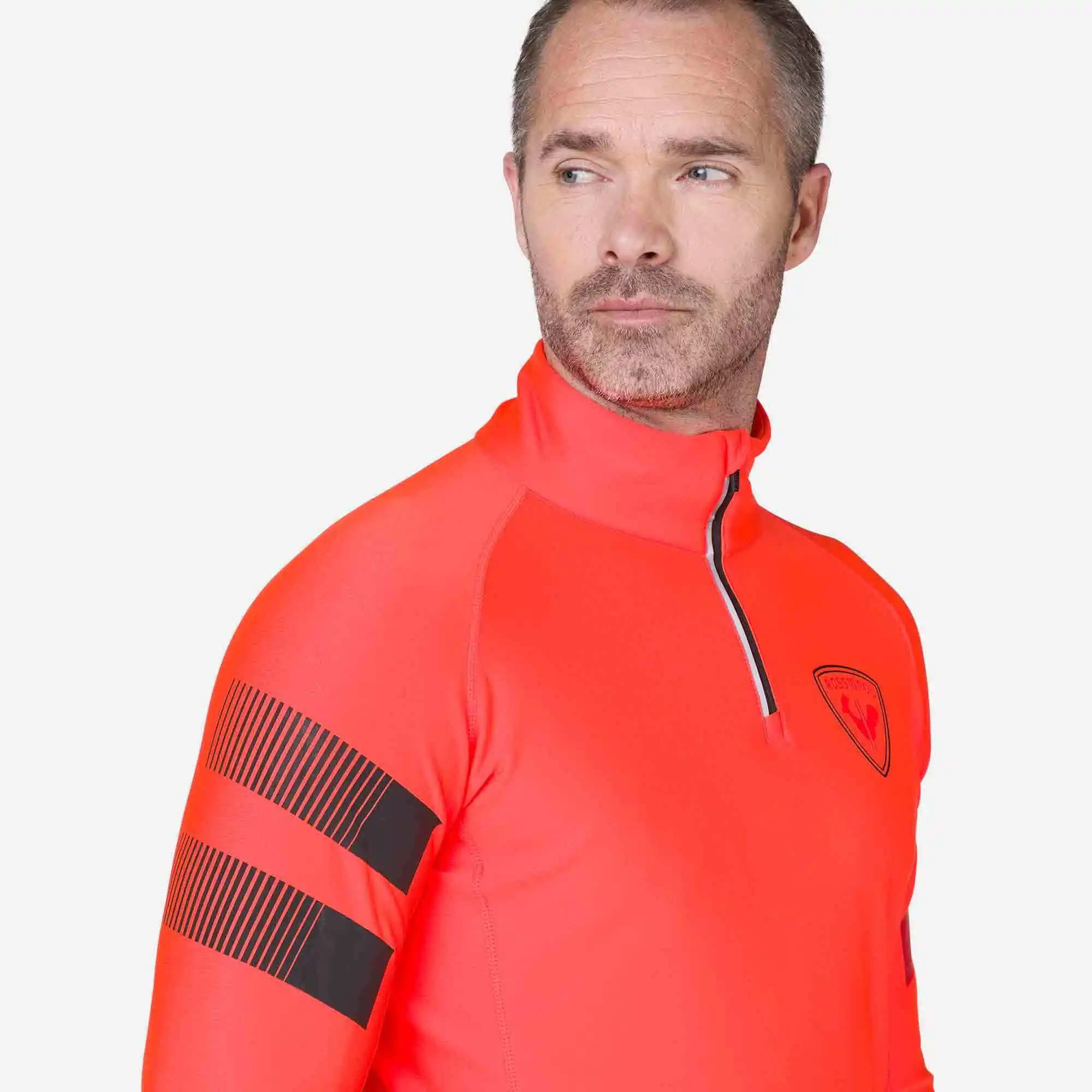 CLASSIQUE HERO 1/2 ZIP RLLML03yNEON REDz