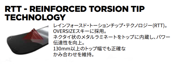 RTT - REINFORCED TORSION TIP TECHNOLOGY