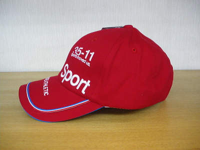 デサント ムーブ スポーツ コットンツイルキャップ DAC-8051 RED