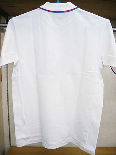 デサント ムーブ スポーツ Tポロシャツ DAT-4011 WHT 背面