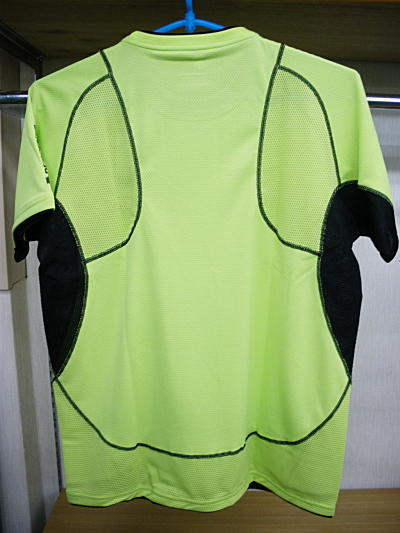 デサント ムーブ スポーツ TシャツDAT-5013 LGRN 背面