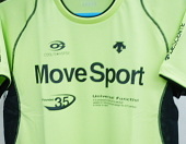デサント ムーブ スポーツ Tシャツ DAT-5013 LGRN