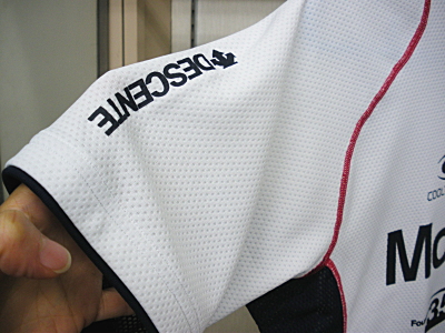 デサント ムーブ スポーツ Tシャツ DAT-5013 WHT 袖