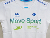 デサント ムーブ スポーツ Tシャツ DAT-5024 WHBL