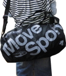 デサント ムーブ スポーツ ポケッタブル・ボストンバッグ DAC-8215 BLK