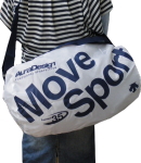 デサント ムーブ スポーツ ポケッタブル・ボストンバッグ DAC-8215 WHT