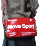 デサント ムーブ スポーツ パンチングエナメルバッグXSサイズ DAC-8312 RED