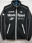 デサント ウインドブレーカー ジャケット DAT-3260 BLK 前面