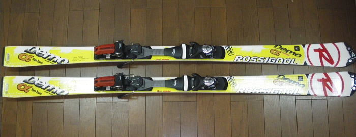 【送料無料♪】ROSSIGNOL demo ALPHA ロシニョール スキー板