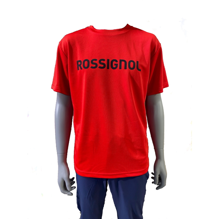 ROSSIGNOL ロシニョール Tシャツ RLMJT06 RED
